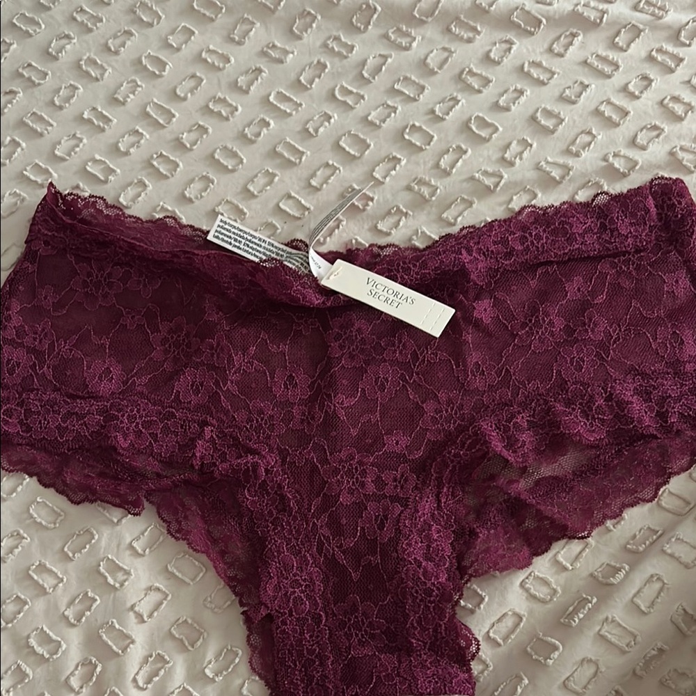 Victoria's Secret Purple Lace Panties